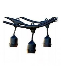 Interelec 403158 Guirnalda Ip65 15.0mts 30 Portalamparas (2 X 1.0) 2