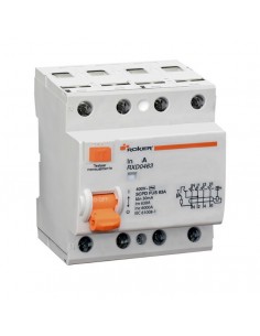 Roker Rxd0425  Disyuntor Din Tetra   25a  30ma (4 X) 2